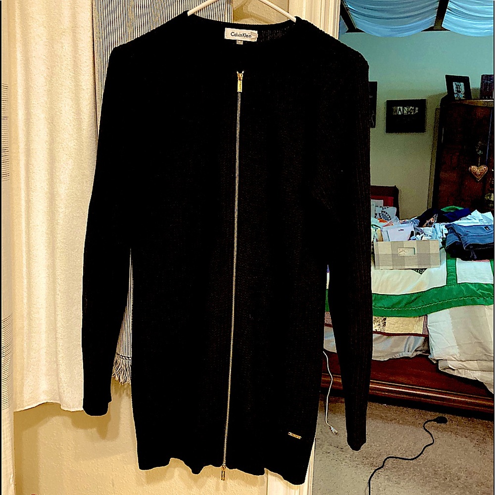 Long cardigan sweater